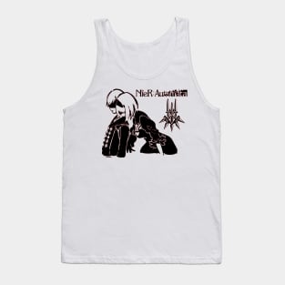 9S and 2B Nier Automata Tank Top